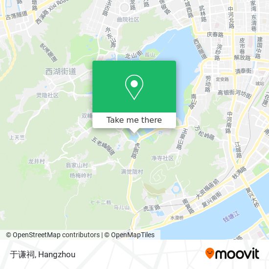 于谦祠 map