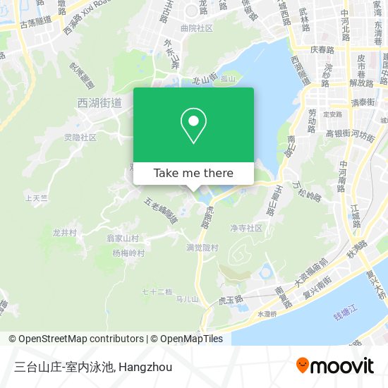 三台山庄-室内泳池 map