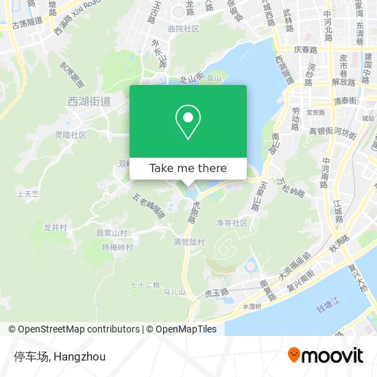 停车场 map