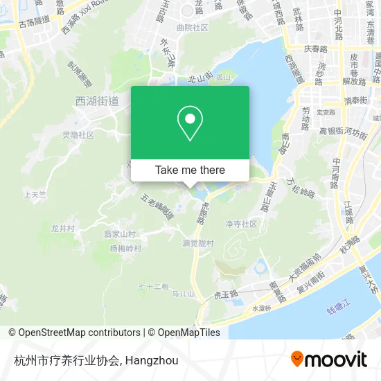 杭州市疗养行业协会 map