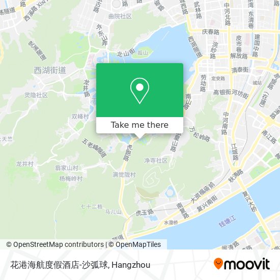 花港海航度假酒店-沙弧球 map