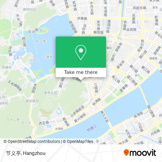 节义亭 map