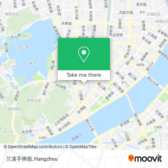 兰溪手擀面 map