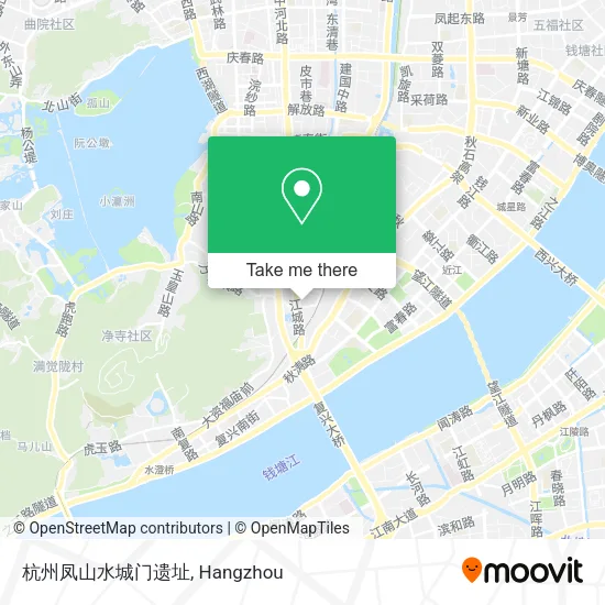 杭州凤山水城门遗址 map