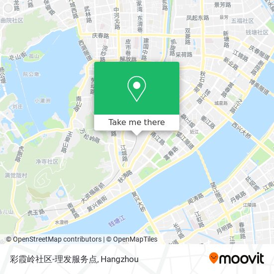 彩霞岭社区-理发服务点 map