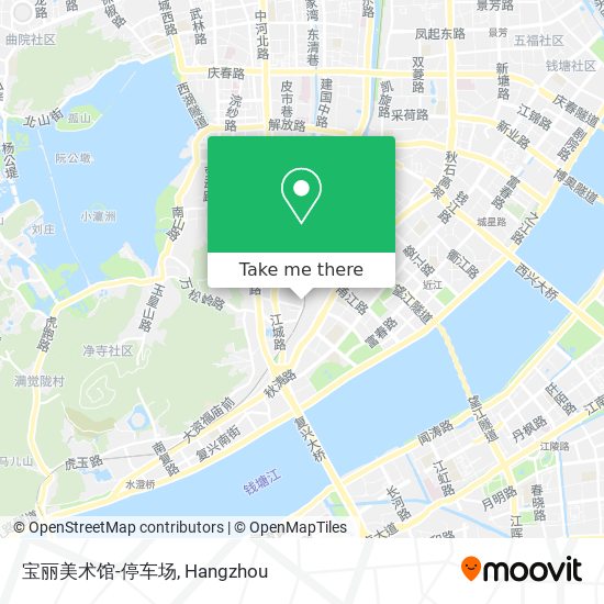 宝丽美术馆-停车场 map