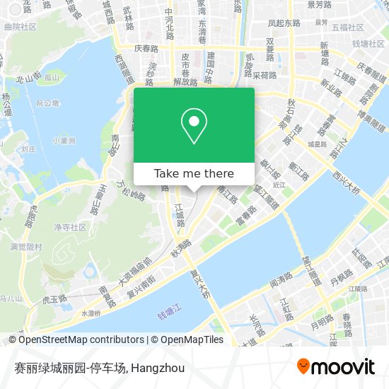 赛丽绿城丽园-停车场 map