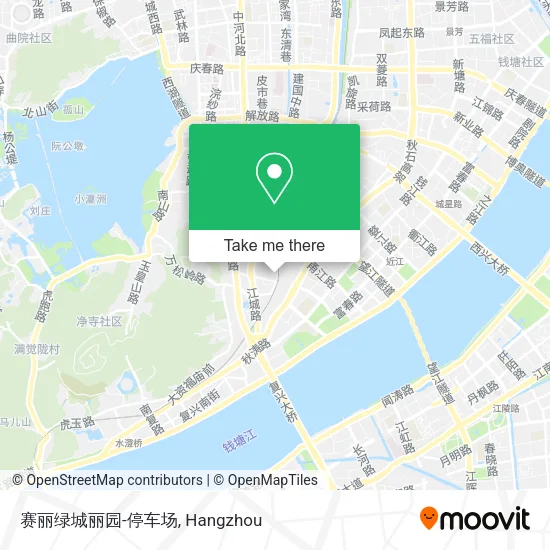 赛丽绿城丽园-停车场 map