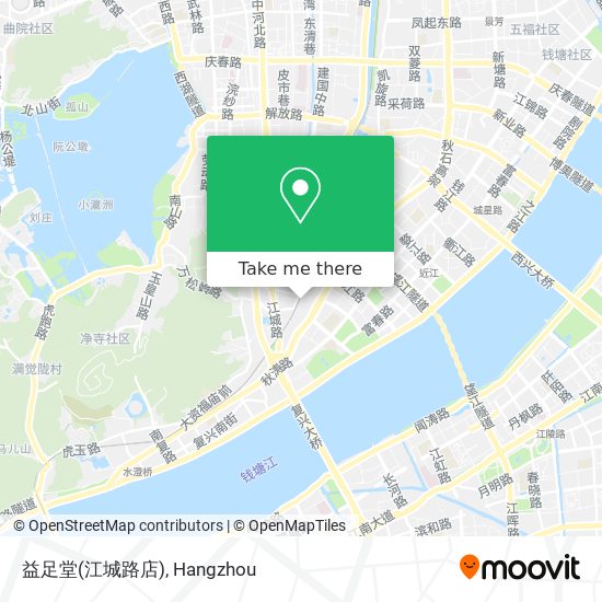 益足堂(江城路店) map