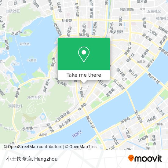 小王饮食店 map