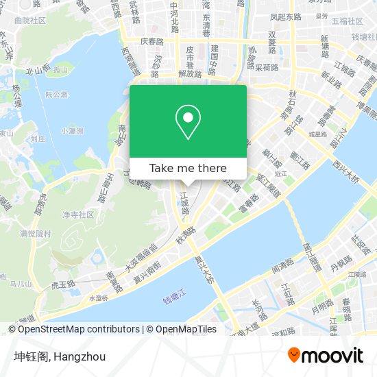 坤钰阁 map