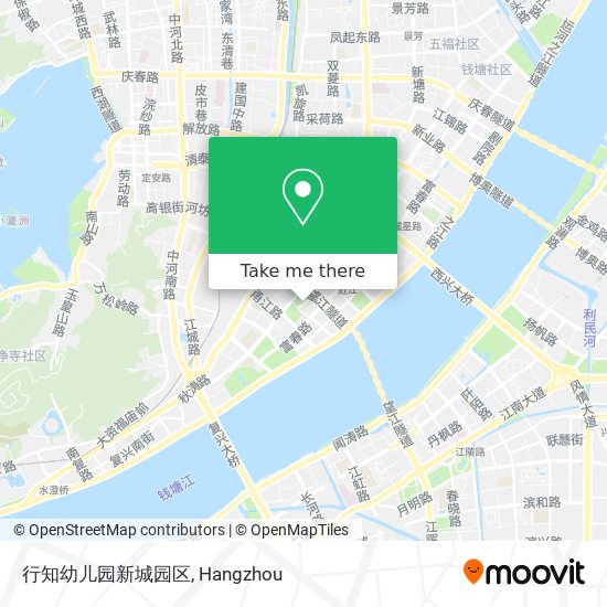 行知幼儿园新城园区 map