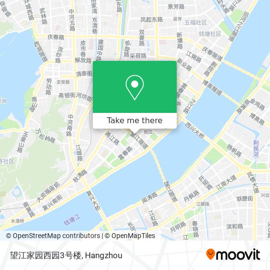 望江家园西园3号楼 map
