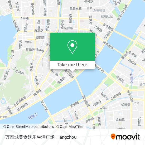 万泰城美食娱乐生活广场 map