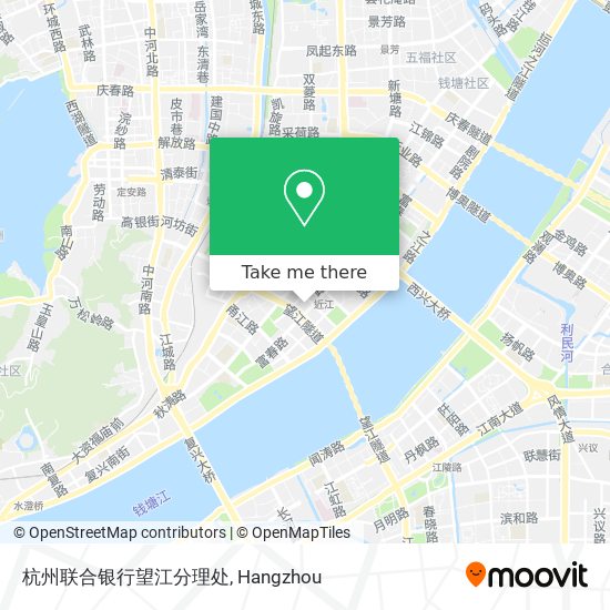 杭州联合银行望江分理处 map