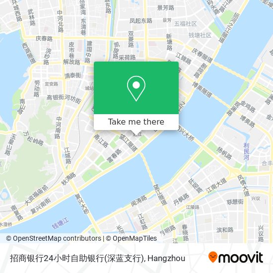 招商银行24小时自助银行(深蓝支行) map