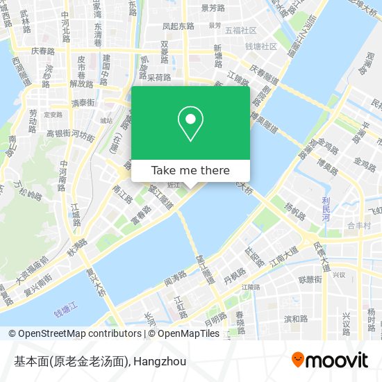 基本面(原老金老汤面) map