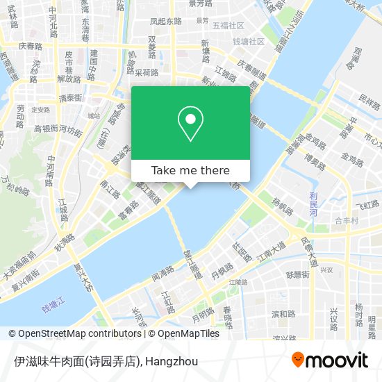 伊滋味牛肉面(诗园弄店) map