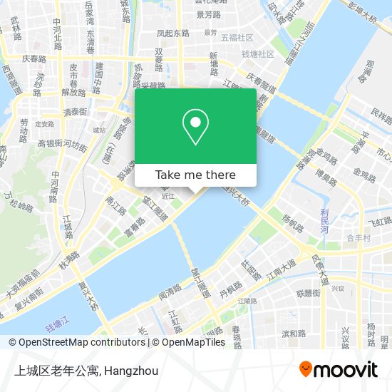上城区老年公寓 map