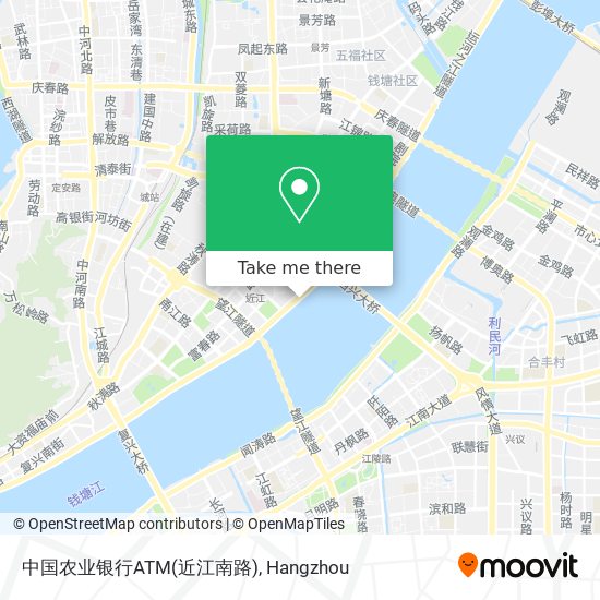 中国农业银行ATM(近江南路) map