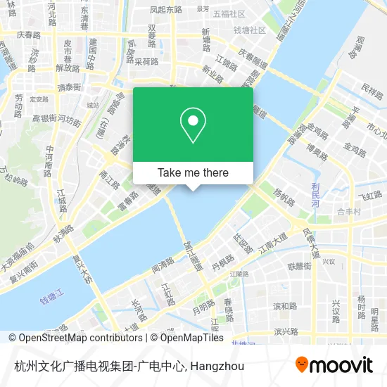 杭州文化广播电视集团-广电中心 map