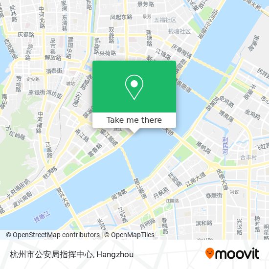 杭州市公安局指挥中心 map