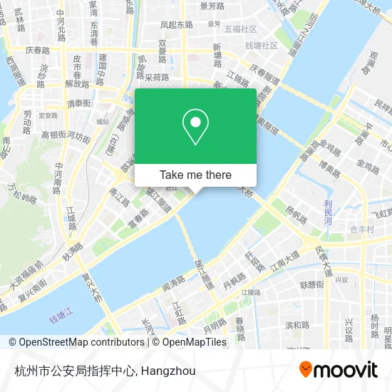 杭州市公安局指挥中心 map