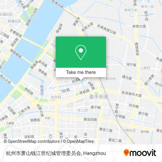 杭州市萧山钱江世纪城管理委员会 map