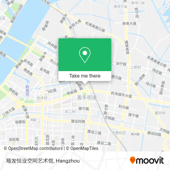 顺发恒业空间艺术馆 map