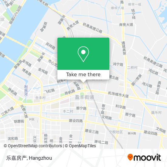 乐嘉房产 map