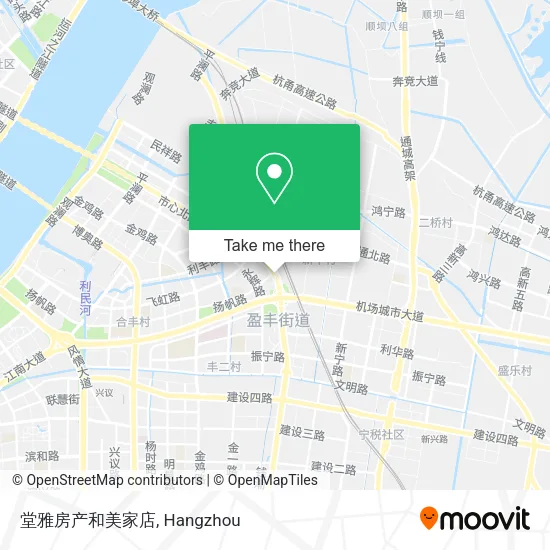 堂雅房产和美家店 map