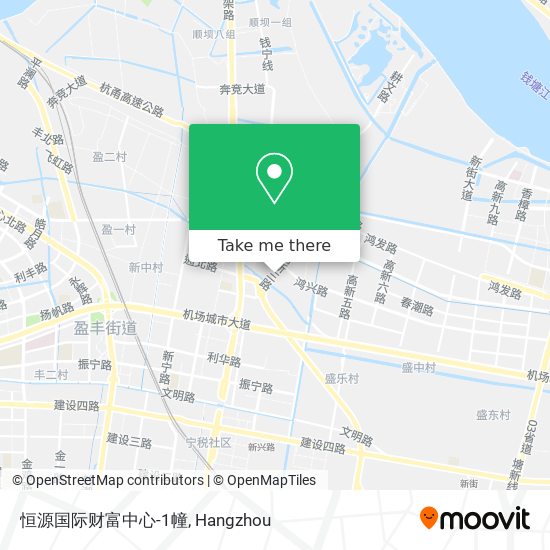 恒源国际财富中心-1幢 map