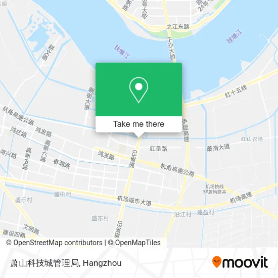 萧山科技城管理局 map