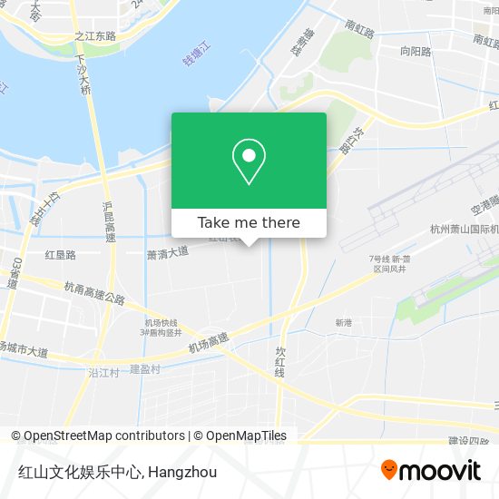 红山文化娱乐中心 map