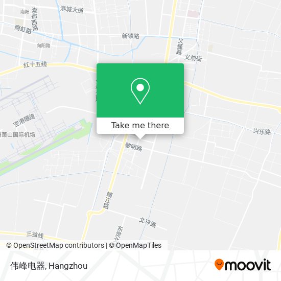 伟峰电器 map