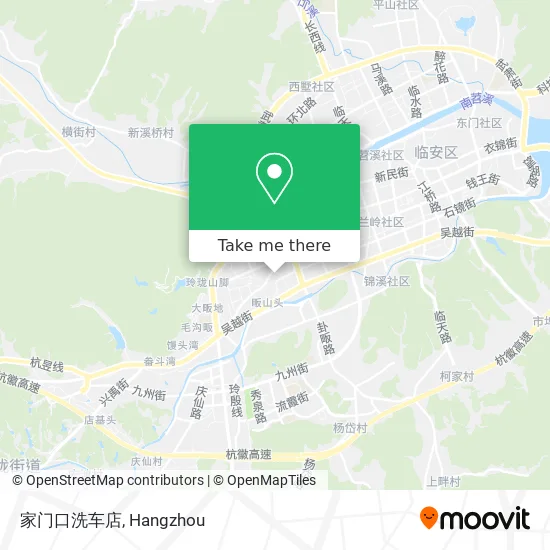 家门口洗车店 map