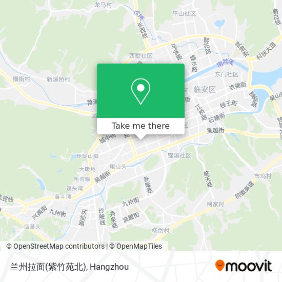 兰州拉面(紫竹苑北) map