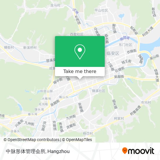 中脉形体管理会所 map
