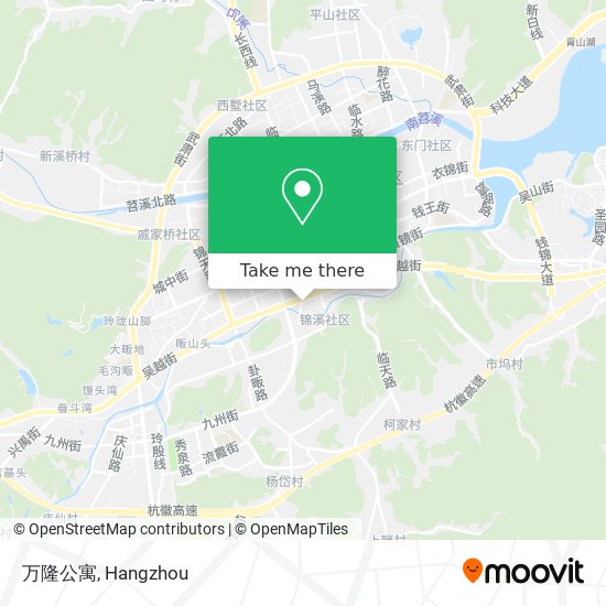 万隆公寓 map