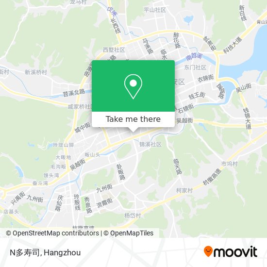 N多寿司 map