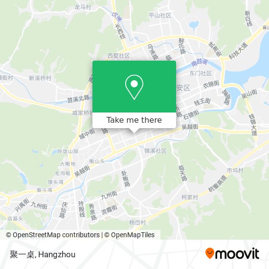 聚一桌 map