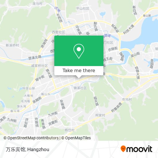 万乐宾馆 map
