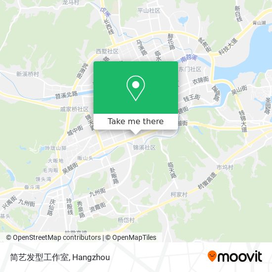 简艺发型工作室 map