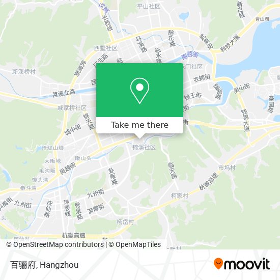 百骊府 map