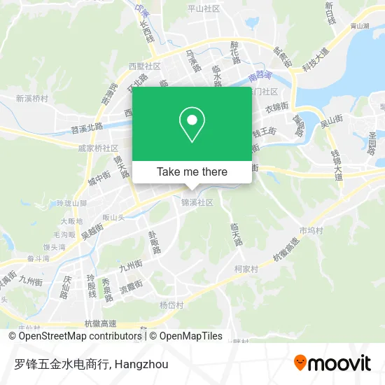 罗锋五金水电商行 map