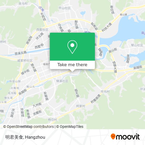 明君美食 map