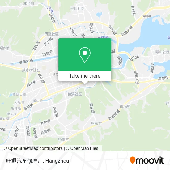 旺通汽车修理厂 map