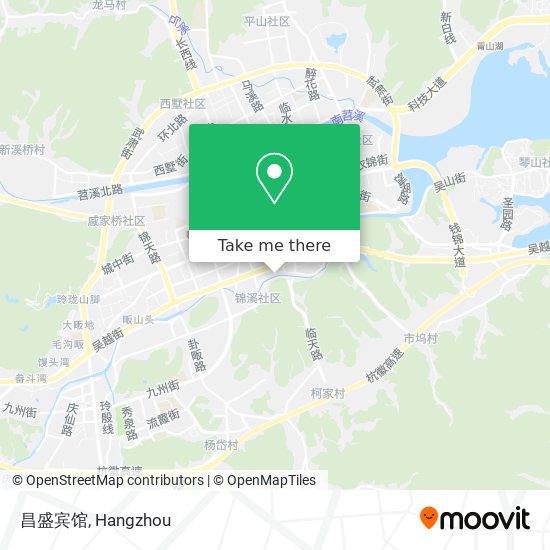 昌盛宾馆 map