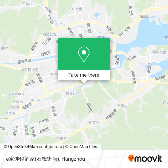 e家连锁酒家(石镜街店) map