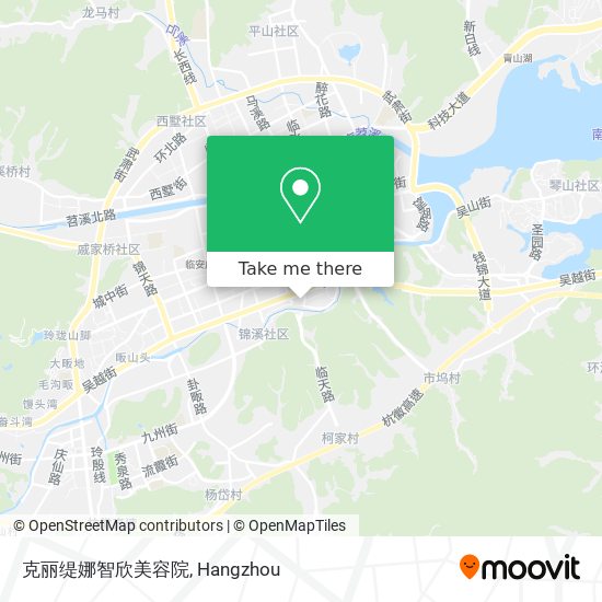 克丽缇娜智欣美容院 map